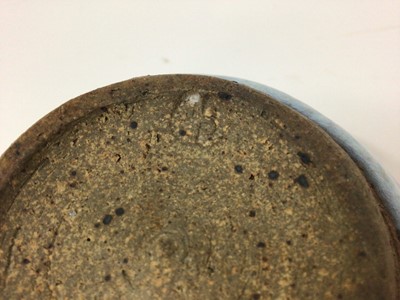 Lot 306 - Bernard Leach bowl with turquoise glaze. Provenance: By Decent from Amy and John Millar Watt, artists in the St Ives group and friends of Leach