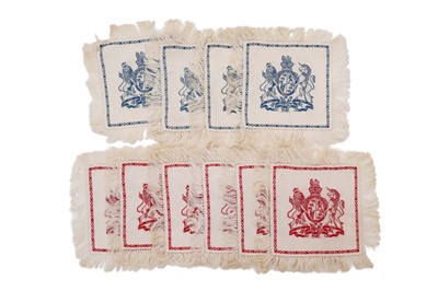 Lot 162 - H.M. Queen Victoria Golden Jubilee commemorative linen damask napkins (10)
