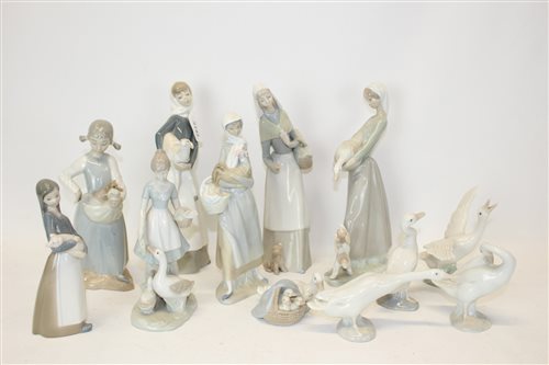 Lot 2142 - Collection of Lladro porcelain items -...