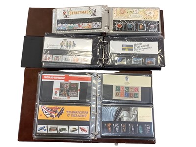 Lot 1516 - Stamps, GB selection of Royal Mail Presentation Packs, mint issues in album and world in stock book and loose.