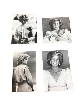 Lot 174 - H.R.H. Diana Princess of Wales four 1980s portrait photographs of the beautiful Princess (4)