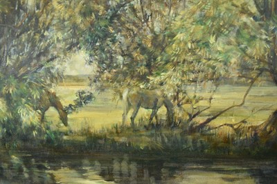 Lot 1461 - *Louise Millar Watt (contemporary) after John Millar Watt, oil on canvas, Breeze, signed, 66 x 82cm