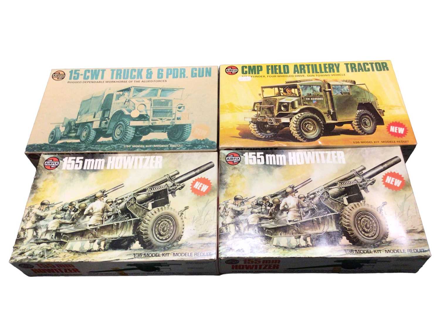 Lot 285 - Airfix 1:35 Scale British Military Vehicles