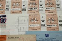 Lot 2548 - Football 1966 World Cup Tickets, Final 30th...