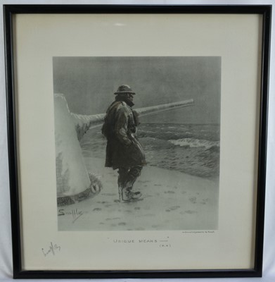 Lot 1509 - *Snaffles, Charles Johnson Payne (1884-1967) signed print - "Ubique Means"