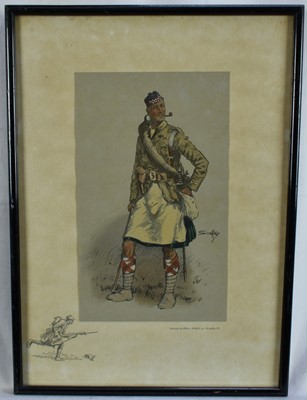 Lot 1516 - *Snaffles, Charles Johnson Payne (1884-1967) print - The Black Watch