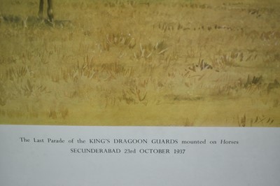 Lot 96 - Snaffles, Charles Johnson Payne (1884-1967) print - The Last Parade of the King's Dragoon Guards mounted on HorsesProvenance: Malcolm...