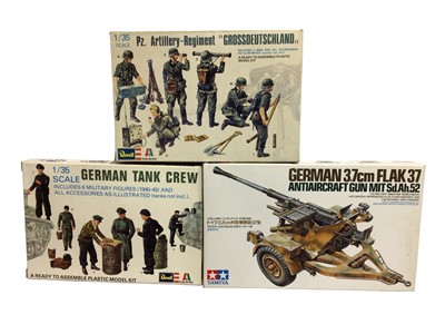 Lot 299 - Tamara & Italeri 1:35 Scale military model kits, boxed (6)