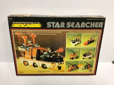 Lot 302 - Airfix Micronauts Star Searcher No.50356-5, Hyperion No.50335-8, Oberon, Photo Sled & Microtron, all boxed, plus Time Travelers (9)