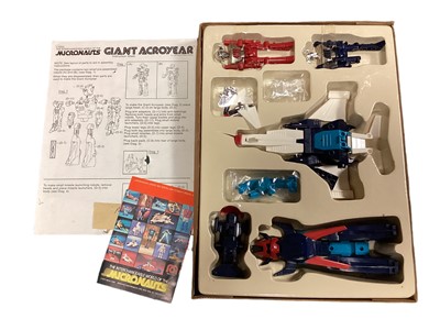 Lot 303 - Mego Corps Micronauts c1977, plus Lion Rock Limited Micronauts Ultronic Scooter No.71030A, Crater Cruncher No.71031A, Photon Sled No.71032A & Warp Racer No.70133A...