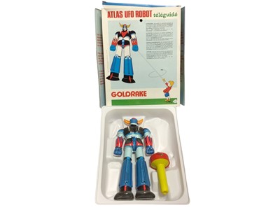 Lot 305 - Star Force Space models & figures, plus Atlas UFO Robot Goldrake & two Flexy Space Pirates (9 items)
