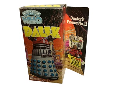 Lot 307 - Denys Fisher c1976 Dr Who 6 1/2" Dalek, boxed (1)