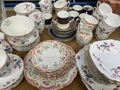 Lot 20 - Various tea wares by Royal Worcester, Royal Albert and Foley