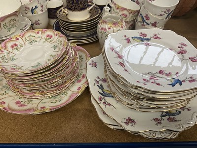 Lot 20 - Various tea wares by Royal Worcester, Royal Albert and Foley