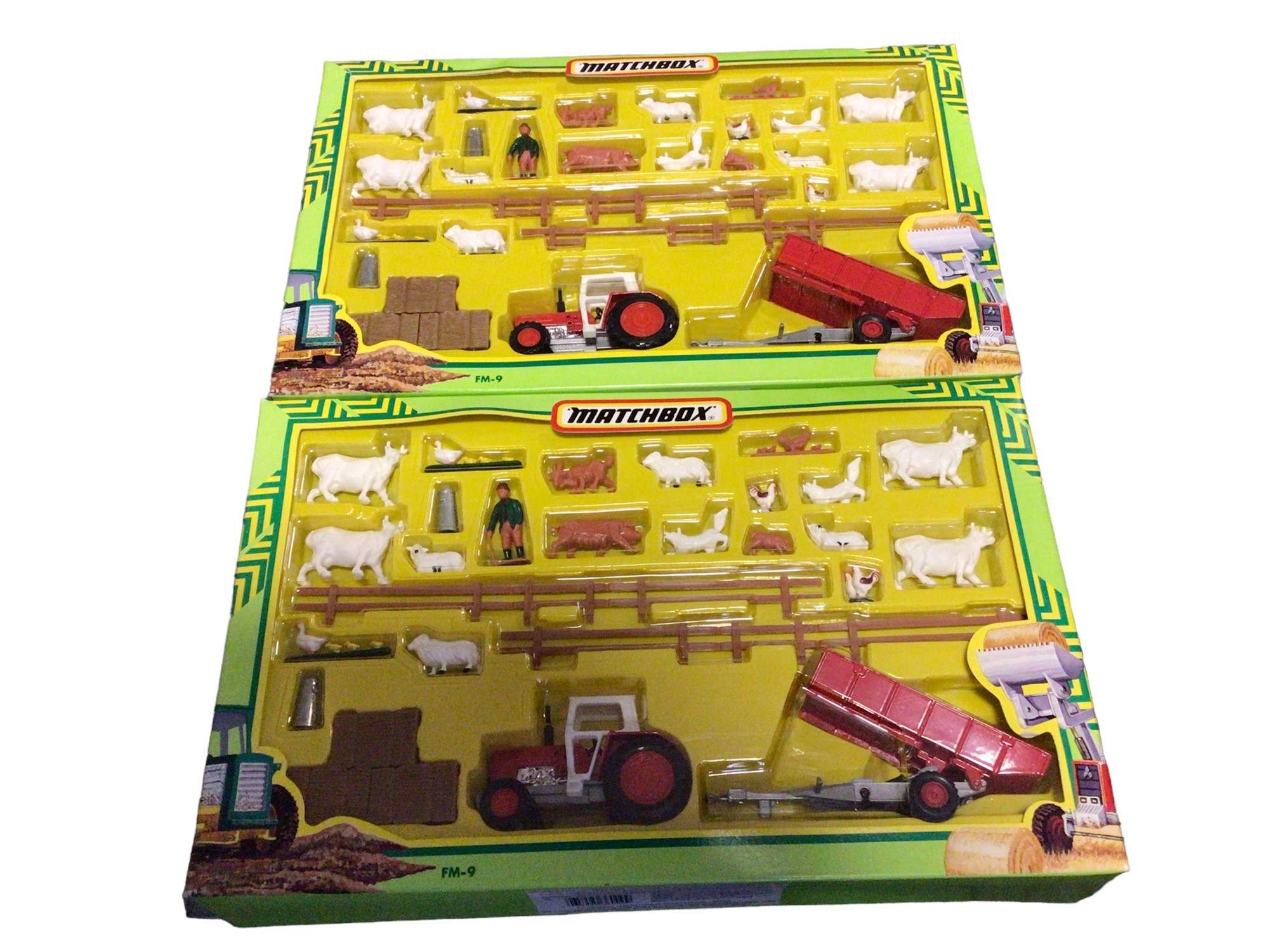 Lot 333 - Matchbox Farm diecast including Play Set