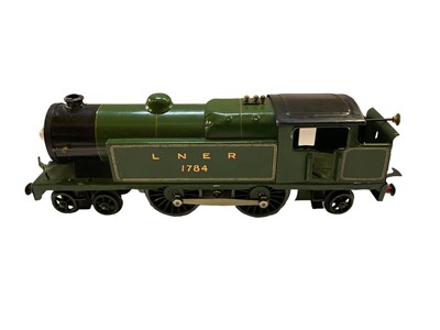 Lot 1860 - Railway Hornby O gauge locomotive 4-4-2 LNER 1784, Tank loco 20V 3 rail.