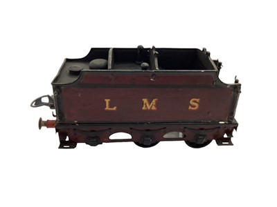 Lot 1867 - Railway Hornby O gauge 4-4-2 locomotive Royal Scot 6100, 4-4-0 1079 LMS livery plus tender.