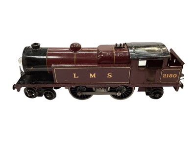 Lot 1868 - Railway Hornby O gauge 4-4-2 locomotive Royal Scot plus 4-4-2 locomotive 2180 LMS livery.