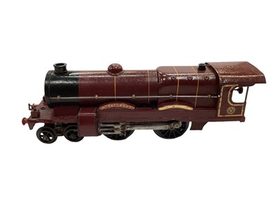 Lot 1868 - Railway Hornby O gauge 4-4-2 locomotive Royal Scot plus 4-4-2 locomotive 2180 LMS livery.