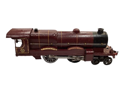 Lot 1868 - Railway Hornby O gauge 4-4-2 locomotive Royal Scot plus 4-4-2 locomotive 2180 LMS livery.