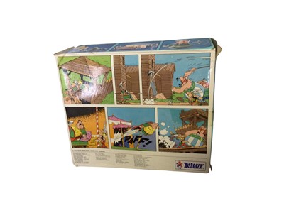 Lot 345 - CEJI Asterix c1980-84 Roman Camp Accessories box set No.006236 (boxes crumpled) (x3) & Legionares No.006216 (Most boxes good) (x4), all contents in sealed bags (7)