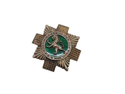 Lot 703 - Royal Scottish Hospital, Patron’s Badge, silver and enamel, by Hamilton & Inches, Edinburgh