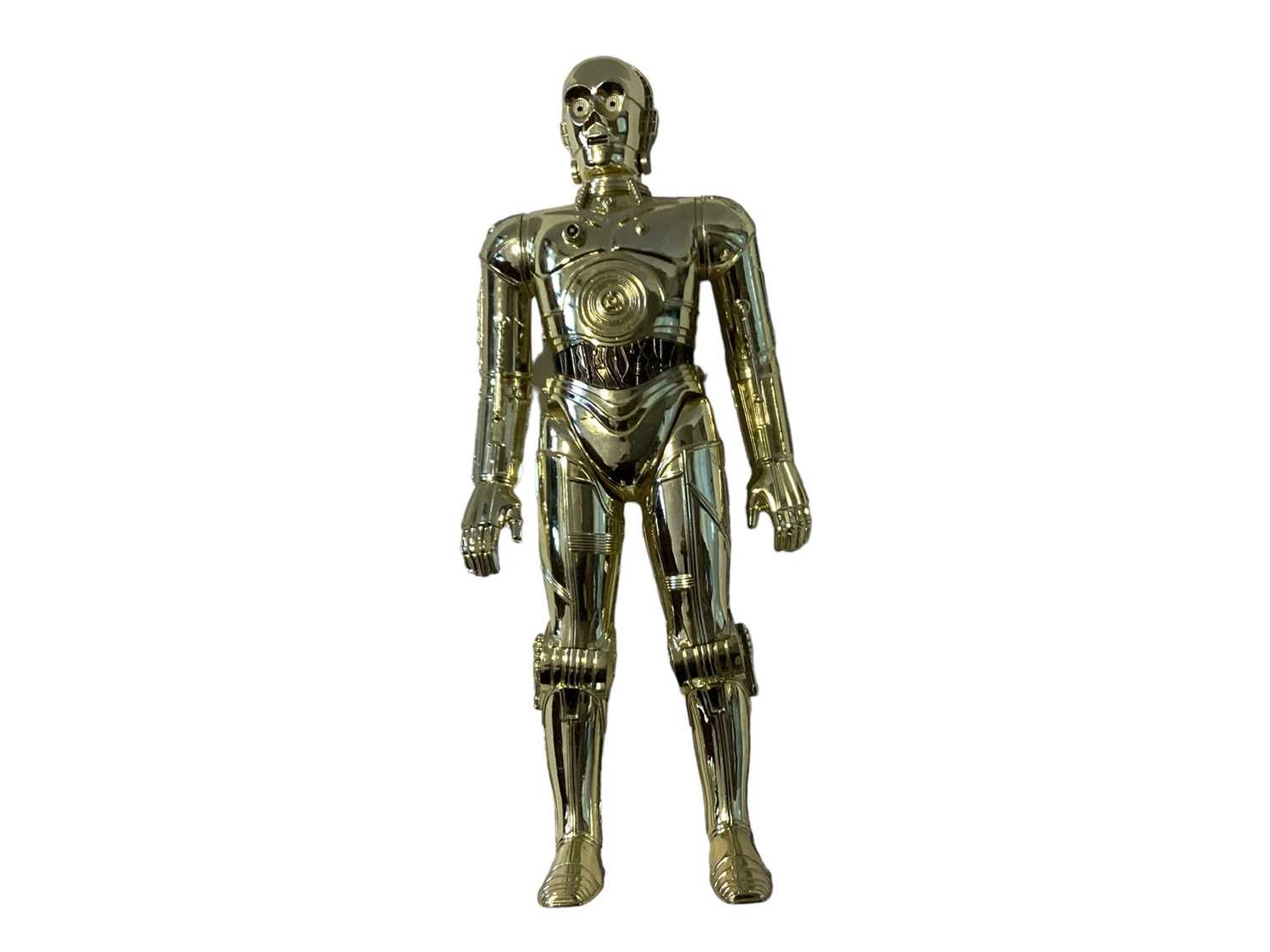 2025 Niue Star Wars Droids C-3PO 1 oz Silver Gilded Shaped Coin
