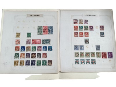 Lot 1483 - Stamps- an extensive Switzerland collection in albums, stockbook and loose including good range of postal history items, Zeppelin