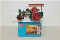 Lot 2721 - Willesco Steam Roller and a boxed Log Wagon A42