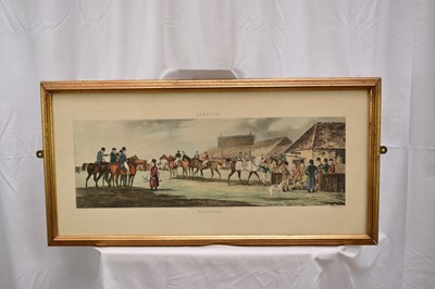 Lot 34 - After Henry Alken, a set of four coloured prints of racing interest, 'Newmarket', 'Epsom', 'Ipswich', and 'Ascott Heath'