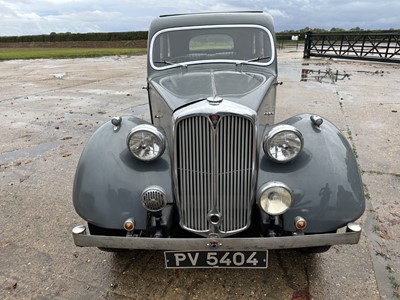Lot 11 - 1938 Rover 12 Saloon, 1479cc engine, reg. PV5404