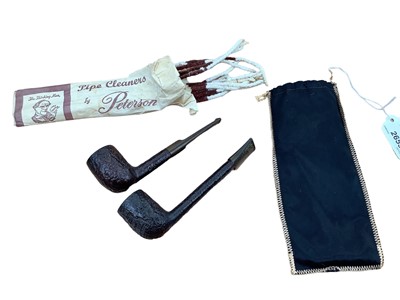 Lot 2655 - Two Dunhill Shell Briar smoking pipes