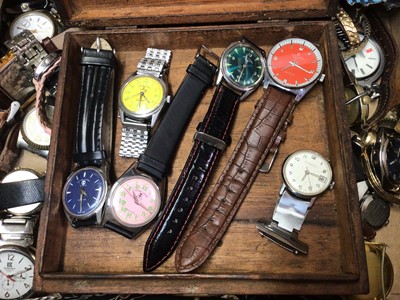 Lot 130 - Group of vintage and later wristwatches