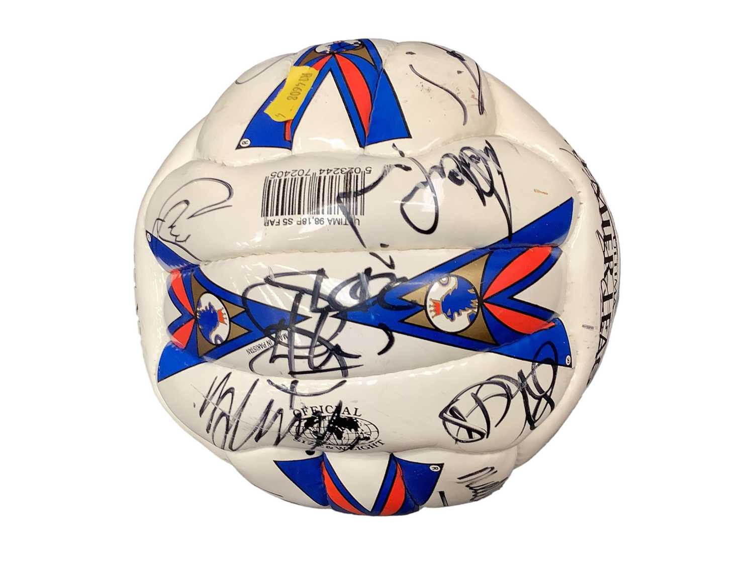 Lot 2459 - Signed football