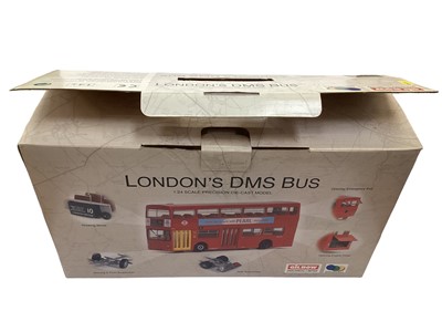 Lot 1885 - Gilbow Holding  Ltd London DMS bus 1:24 scale, boxed.