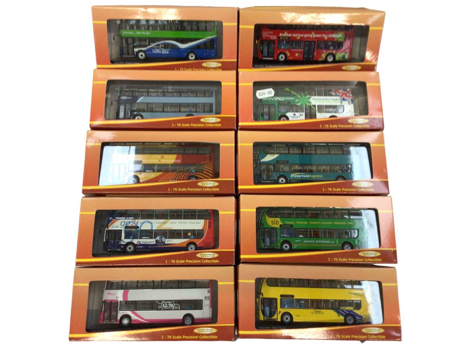 Lot 1886 - Creative Master Northcord Ltd, selection of boxed buses 1:76 scale (15)