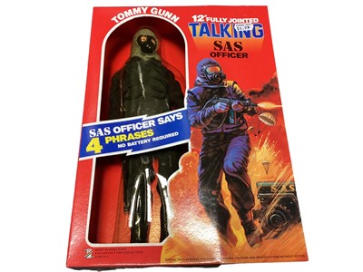 Lot 14 - Zodiac Toys Tommy Gunn 12" action figure SAS Officer (says Four Phrases) in window box with sealed blister pack No.A1NC 011 (1)