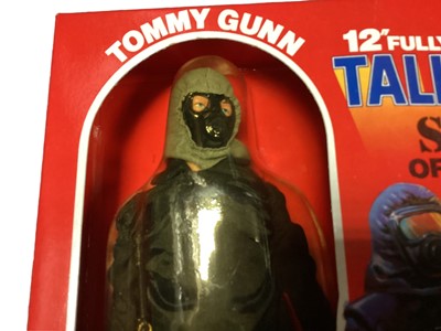 Lot 14 - Zodiac Toys Tommy Gunn 12" action figure SAS Officer (says Four Phrases) in window box with sealed blister pack No.A1NC 011 (1)