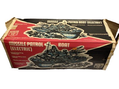 Lot 396 - Cherilea Big 12 Series Missile Patrol Boat (electric), boxed (poor) No.2880 (1)