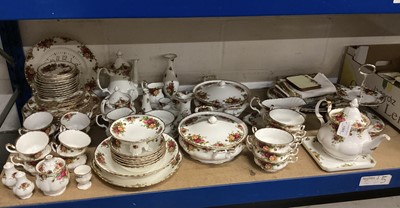 Lot 1203 - Extensive collection of Royal Albert Old Country Roses pattern ceramics