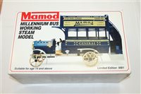 Lot 2739 - Mamod Millennium Bus MB1 limited edition, in...