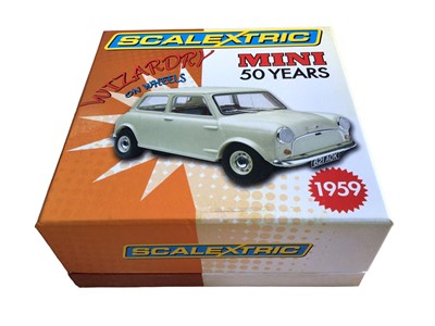 Lot 1924 - Scalextric Limited Edition 786/4000 Mini 50 Years, in presentation display box C2980A (1)