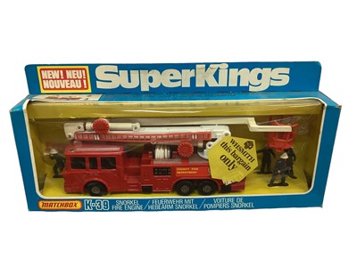 Lot 1891 - Matchbox Super Kings boxed selection K-30, K-16, K-21, K-39 (4)