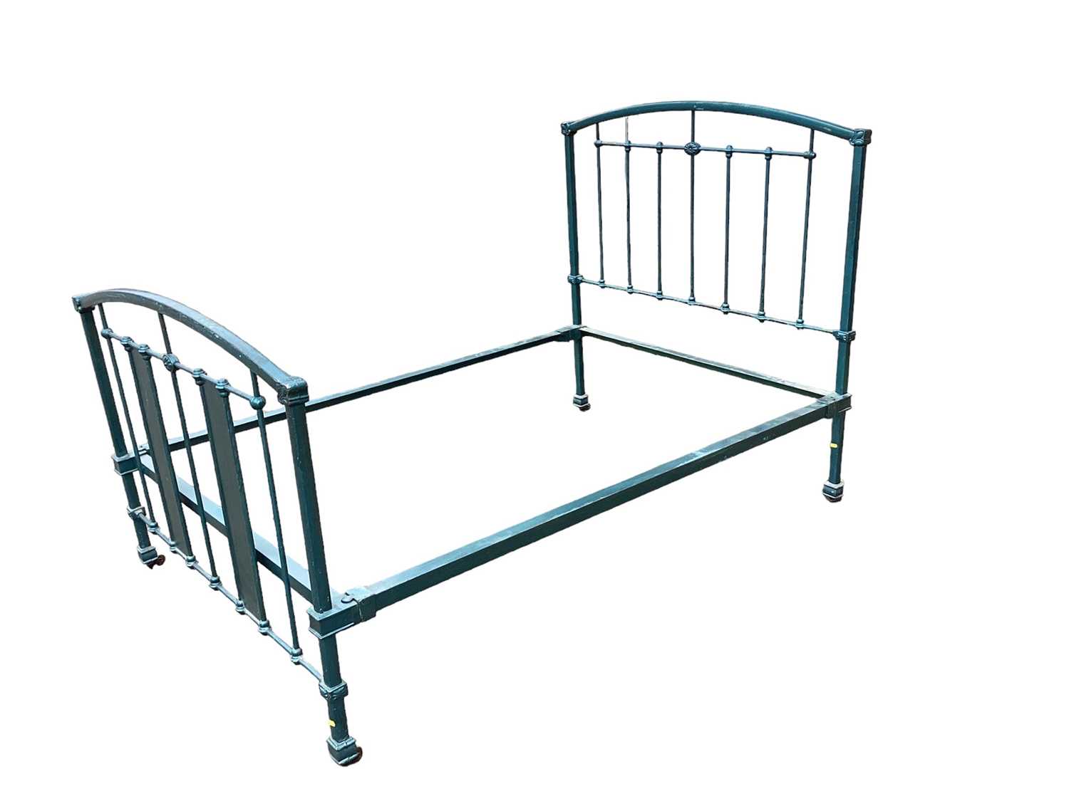 Lot 1344 - Art Deco double bedstead