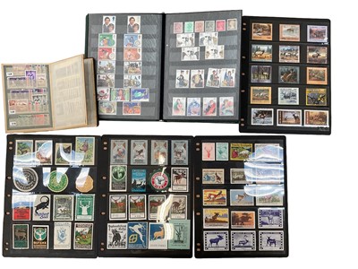 Lot 1408 - Stamps GB & World Selection in albums and loose, including tear books, u/m commemorative and definitive issues, Cinderella material some ideal for thematic (2 boxes)