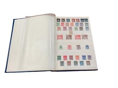 Lot 1400 - Stamps GB collection in Blue Lighthouse stock book including 1840 1d black lettered O.F. good 4 margin copy Ref MX.  1924 definitive mint set to 1/-, 1934 set to 1/- 1939 high values mint, 1951 Fes...