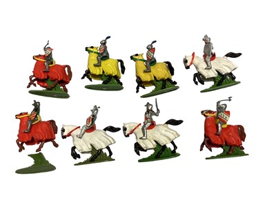 Lot 1938 - Britains plastic knights (120), archers (48) & 8 Mounted Knights (approx. 174 total)