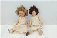 Lot 2749 - Dolls - 1930s Shirley Temple, by Carsl Bergner...