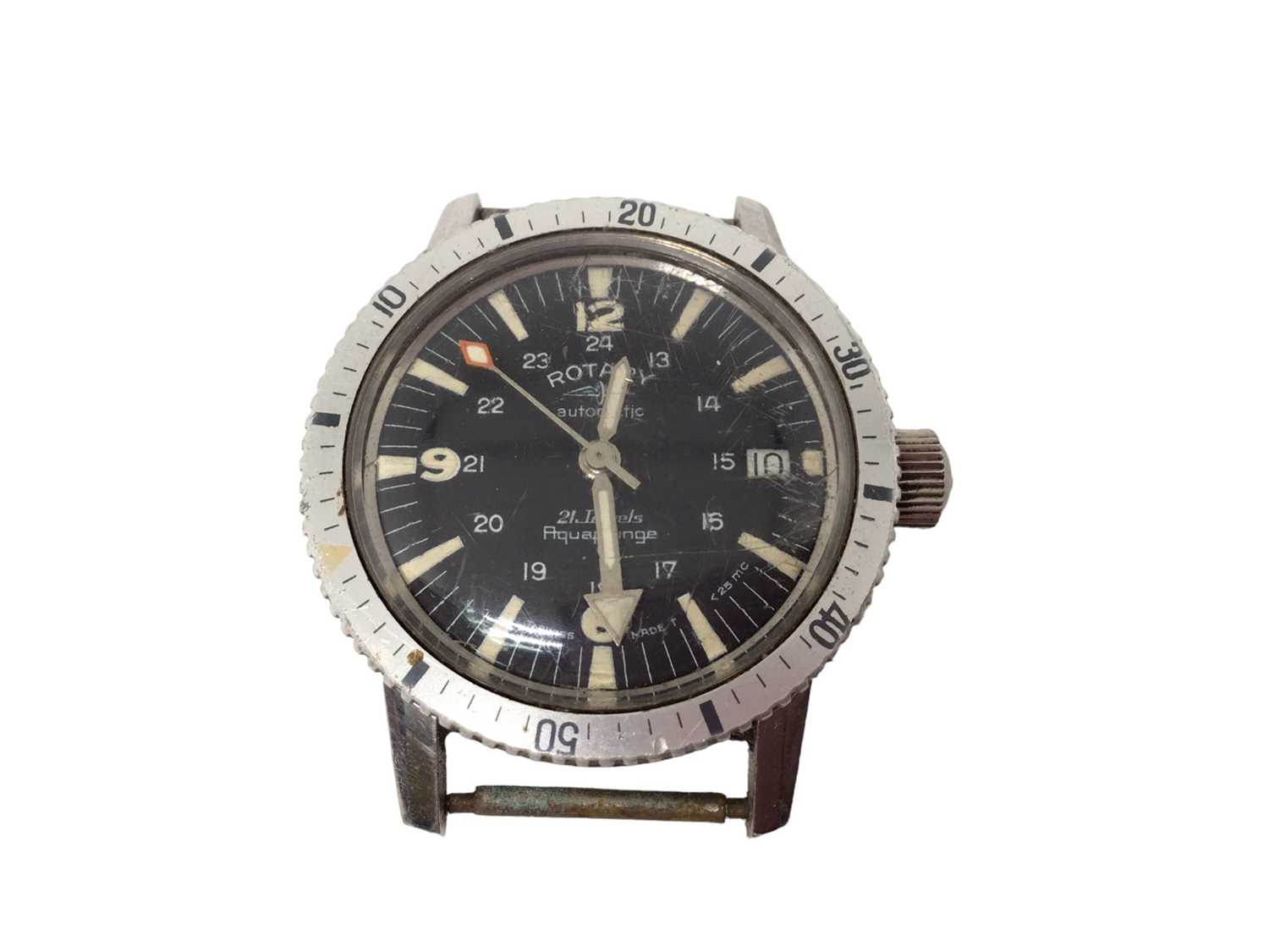 Lot 29 - Rotary Aquaplunge diver's automatic wristwatch