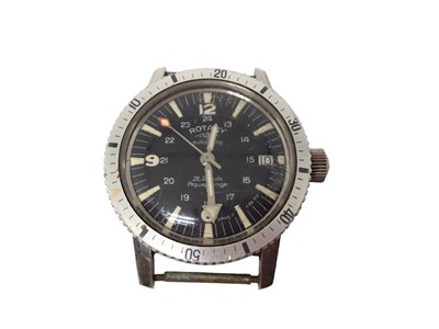 Lot 29 - Rotary Aquaplunge diver's automatic wristwatch